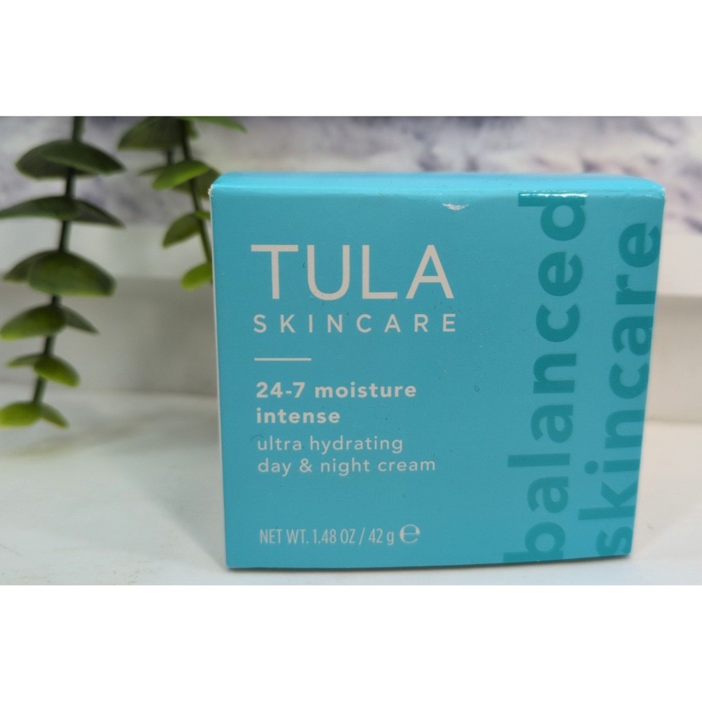 NIB🥰Tula Skincare 24-7 Moisture INTENSE Ultra Hydrating Day Night Cream 1.48oz